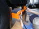Jim holding the Hydraulic Jack in place while Im supposed to be pumping it, but instead Im taking pi...